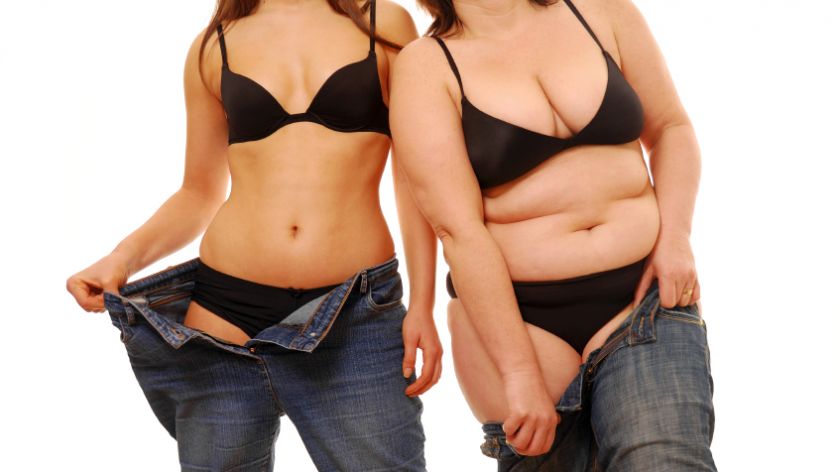 Zwei Frauen im Vergleich