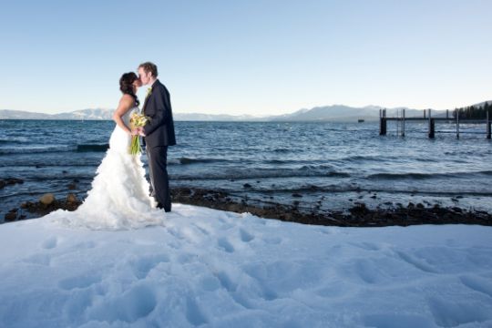 Weisse Hochzeit im Winter