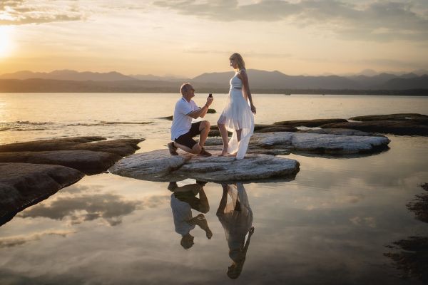 Der Heiratsantrag am Valentinstag